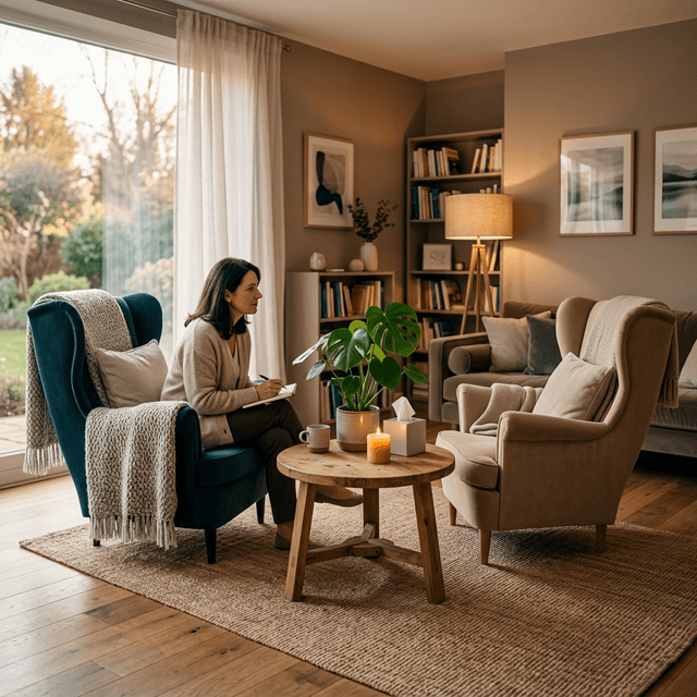 The healing environment at Hope Psychotherapy Centre